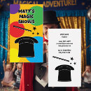 Search for magician business cards Professional