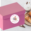 Search for home made bakery stickers Pink