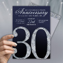 Search for 30 year wedding anniversary invitations 30th
