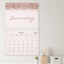 Search for rose gold calendars Elegant