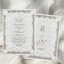 Search for embroidered invitations Elegant