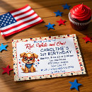 Search for baby boy fourth birthday invitations Stars and stripes