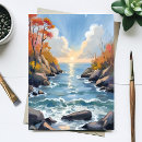 Search for autumn landscapes postcards River