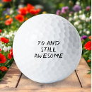 Search for 70th birthday golf balls Seventieth