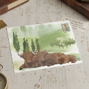 Recherche de cabane cartes postales Aquarelle