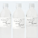 Recherche de bouteilles autocollants Minimaliste