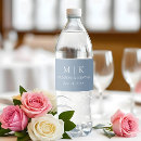 Search for wedding water bottle labels Minimalist
