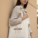 Search for monogrammed tote bags Modern