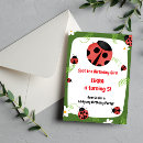 Recherche de coccinelle fille invitations Girl