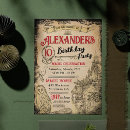 Search for horror birthday invitations Party