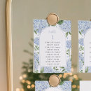 Search for guest names and table cards Flowers