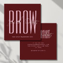 Recherche de sourcils cartes visite Artiste de sourcils