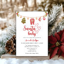 Search for santa claus baby shower invitations Watercolor