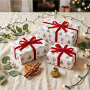Search for nostalgic christmas wrapping paper Red