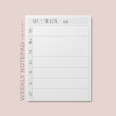 Search for weekly calendar notepads Organizer