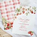 Search for berry sweet baby shower invitations Coquette
