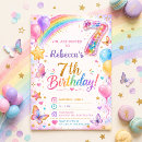Search for sequin invitations Rainbow