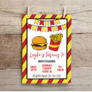 Recherche de cheeseburger invitations Restauration rapide