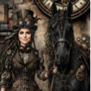 Search for clock wrapping paper Steampunk