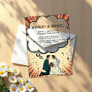 Search for pop art wedding invitations Vintage