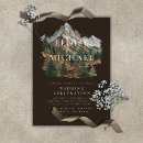 Search for watercolor mountains wedding invitations Destination
