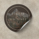 Search for mountains wedding stickers Autumn