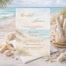 Search for sand bridal shower invitations Watercolor