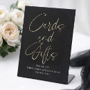 Search for gold bridal shower signs Black and gold