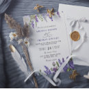 Search for light purple wedding invitations Boho