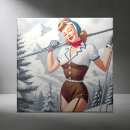 Recherche de hiver carreaux Montagne