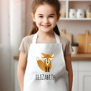 Search for hand print aprons Cute