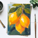 Search for fruit painting postcards Lemon