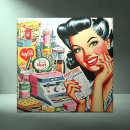 Recherche de kitsch vintage carreaux Rétro