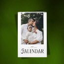 Search for typography calendars Chic