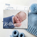 Recherche de birth boy cartes postales Minimaliste