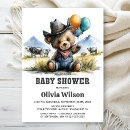 Search for cowboy baby boy shower invitations Country