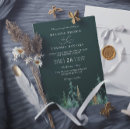 Search for pine green wedding invitations Simple