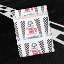 Search for 1st birthday boy wrapping paper Race car