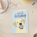 Search for yellow lab birthday cards Animal