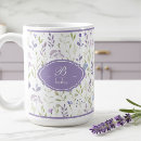 Search for purple wildflowers mugs Lavender