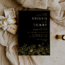Search for luxury black and gold invitations Golden