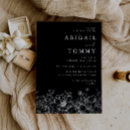 Search for silver foil wedding invitations Floral