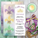 Search for mardi gras baby shower invitations Mother to be
