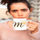 Search for alphabet letter m mugs Gold