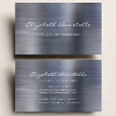 Search for brushed metal business cards Makeup artist