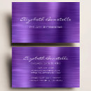 Search for brushed metal business cards Elegant