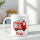 Search for fire truck mugs Cute