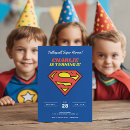 Recherche de hero anniversaire invitations Superman