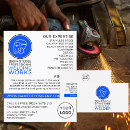 Search for metal fabrication business cards Construction