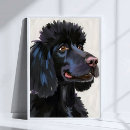 Recherche de yeux de chien posters Noir